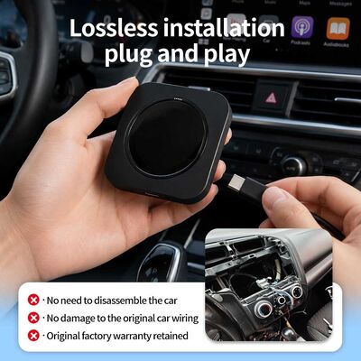 Caja de TV AI Carplay Universal Android 16 Qualcomm 6115 USB Plug-n-Play