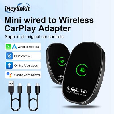 buy Universal Wireless Carplay Android Auto Adapter Dongle CP AA 2-In-1 FCC Certificated online manufacture