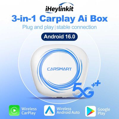 Αγορά 5G Wireless AI Box Carplay Android 16 QCOM 8GB+128GB Προσαρμοσμένο online manufacture