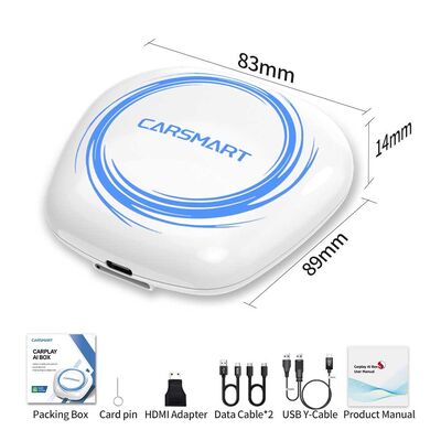 買う ODM スマート ワイヤレス AI ボックス Android アダプター ポータブル 3-in-1 Android 16 カー用 online manufacture