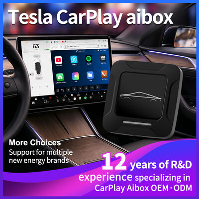Besorgen Auto Bluetooth Ai Box Wireless Carplay Für Tesla EV Autos Radio Upgrade Android 16 ODM online manufacture