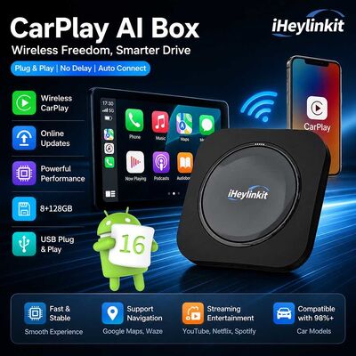 Comprar Caja Android AI Carplay para Coche con QCOM RAM 8+ ROM 128GB Asistente de Google online manufacture